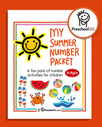 My Summer Number Packet